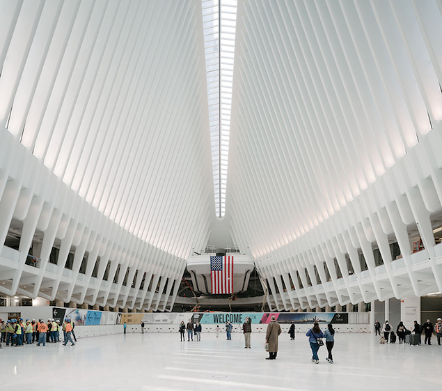 La nouvelle station du World Trade Center s'envole !